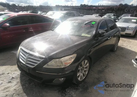 2009 Hyundai Genesis 3.8 from USA, damaged, VIN KMHGC46E99U048680
